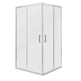 Malibu SQ 100x80 szögletes zuhanykabin zuhanytálca nélkül