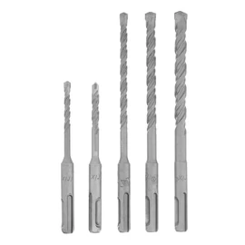 MTX 5-6-8-10mm 5db-os SDS- Plus fúrószár szett kazettában