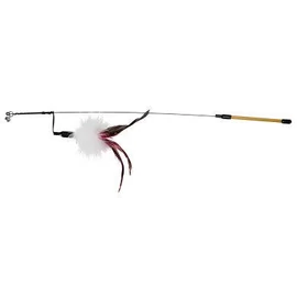 Trixie Playing Rod - játék macskapeca (tollas/csengős) macskák részére (50cm)