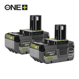 RYOBI 18V 2x4.0AH pótakkumlátor, akkupack