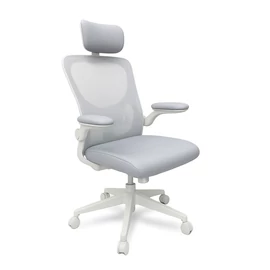 Flexo ergonomikus irodai forgószék deréktámasszal fehér