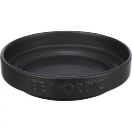 Trixie Slow feeding Ceramic Bowl - kerámia tál (fekete) kutyák részére (0,3l /ø16cm)