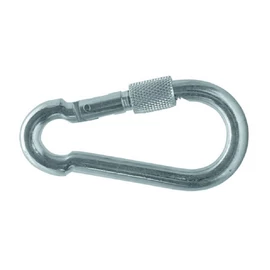 KOELNER 10x100mm Tűzoltó biztonsági karabíner csavar biztosítással DIN5299-D