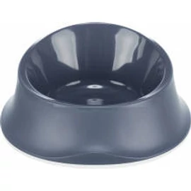 Trixie Plastic Bowl - műanyag, magasított peremű tál (kék) kutyák részére (1 l/Ø25cm)