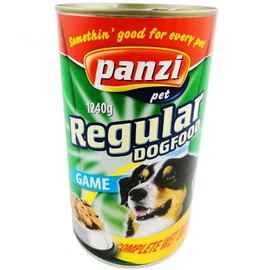 Panzi Regular Adult (vad) konzerv - Felnőtt kutyák részére (415g)