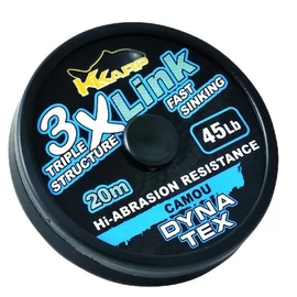 K-Karp Dyna Tex 3X-Link 20 m 35 lb camou fonott előkezsinór