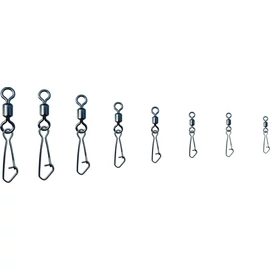 Trabucco Rolling Hooked Snap, forgókapocs 10 12 db/csg