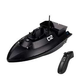 Etetőhajó C12 hátrakidobós fekete