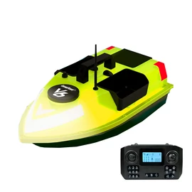 Etetőhajó V6 GPS 3 tartályos hátra és oldalkidobós nightlight