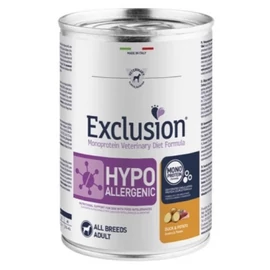 Exclusion Hypoallergenic Duck & Potato konzerv kutyák számára 400 g