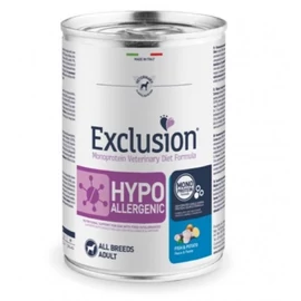 Exclusion Hypoallergenic Fish & Potato konzerv kutyák számára 400 g