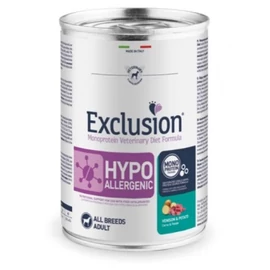 Exclusion Hypoallergenic Venison & Potato konzerv kutyák számára 400 g