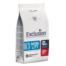 Exclusion Mobility Pork & Rice Medium & Large Breed száraz kutyatáp 12 kg