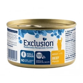 Exclusion Mediterraneo Monoprotein Beef konzerv macskák számára 85 g