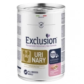 Exclusion Urinary Pork & Sorghum and Rice konzerv kutyák számára 400 g
