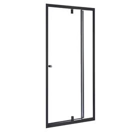 Flexi állítható zuhanyajtó 76-91x185 cm fekete