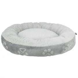 trixie Jimmy puha ágy, szövet/plüss kerek, 70cm,világos szürke