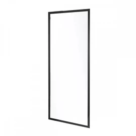 Zuhanyfal 80x185 cm-es méretben fekete