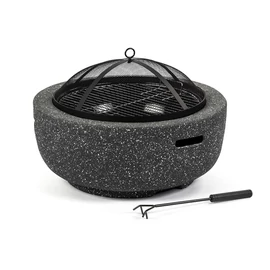 FIELDMANN 60cm kerámia kerti tűzrakó FZG 1030G