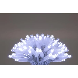 HOME KSIW100WH sorolható fényfüzér, 10 méter , 100db hidegfehér LED, fehér vezeték, kül- és beltéri kivitel