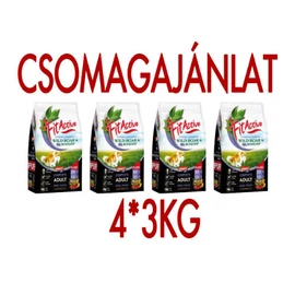 CSOMAGAJÁNLAT: FitActive PURE Hypoallergenic Wild boar -Rosehip (vaddisznó,csipkebogyó) - 4 x 3kg