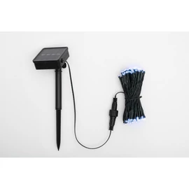 Home SLC100WH szolár fényfüzér, 100db hidegfehér LED, 7m hosszúság, zöld vezeték, kültéri kivitel
