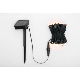 Home SLC200WW szolár fényfüzér, 200db melegfehér LED, 14m hosszúság, zöld vezeték, kültéri kivitel