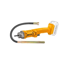 INGCO Akkus betontömörítő tűvibrátor 1,2 m 20 V (1 x 2,0 Ah akku + töltő)