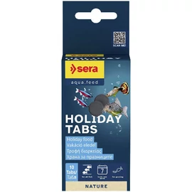 Sera Holiday - tablettás táplálék díszhalak részére (10db)