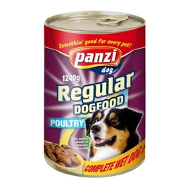 Panzi Regular konzerv - szárnyas - kutyáknak (1240g)