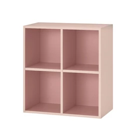 Boxie nyitott fali szekrény 80x80x37 cm pink