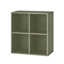 Boxie nyitott fali szekrény 80x80x37 cm zöld