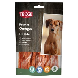 Trixie Premio Omega Stripes - jutalomfalat (csirkemell) kutyák részére (100g)