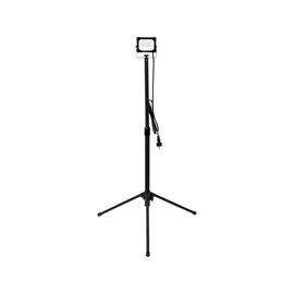 YATO 2 × 1900 lm Elektromos dupla lapos LED reflektor állvánnyal – 2 × 20W, IP65, kültéri munkához