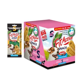 FitActive SNACK Denta-Sticks Hypoallergenic Joint "S" - jutalomfalat (kollagén, répa) kutyák részére (14dbx140g/#) - csak kartonra
