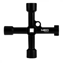 NEOTOOLS gépészeti/ villamos szekrénykulcs univerzális 02-002