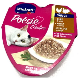 Vitakraft Poésie creation alutálkás - nedveseledel (marha,sárgarépa) macskák részére 85g