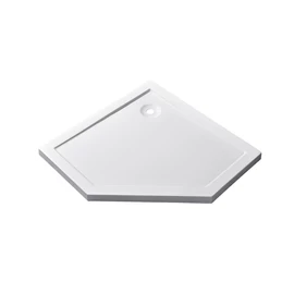 Modena Slim ötszögletű alacsony akril zuhanytálca 90x90 cm