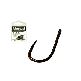 MUSTAD ULTRA NP EYED HEAVY FEEDER EYED BARBED 14 10DB/CSOMAG