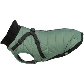 Trixie Coat Pontis with Harness - kabát hámmal (kék-szürke, vízlepergető) kutyák részére (M) 45cm