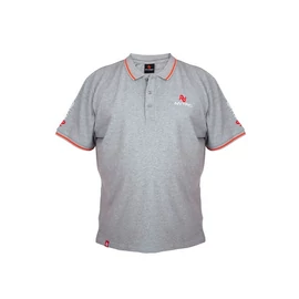 NYTRO LIGHT MARL GREY POLO SHIRT 2XL