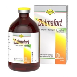 DALMAFORT 15 mg/ml + 18,22 mg/ml
emulziós injekció sertések és szarvasmarhák részére