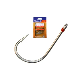 MUSTAD DENTANATO HOOK BOTTOM, 1/0 7DB/CSOMAG