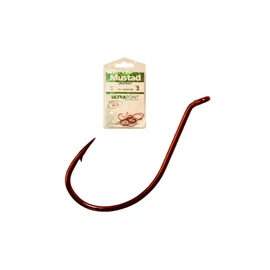 MUSTAD RED DROPSHOT HOOKS 2 10DB/CSOMAG