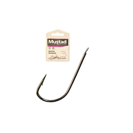 MUSTAD ULTRA NP MATCH MAGGOT SPADE BARBED 18 10DB/CSOMAG