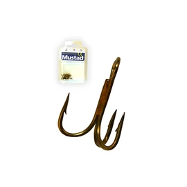 MUSTAD TREBLE HOOKS 2 10DB/CSOMAG