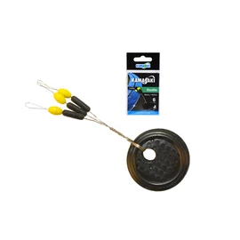 STOPPER KAMASAKI DUPLA FEKETE/SÁRGA M