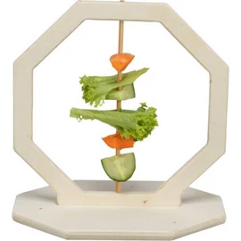 Trixie Etetőgyűrű, fából, 17x12x17cm