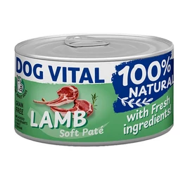 Dog Vital konzerv 100% Natural Soft Paté Lamb - bárány 150g