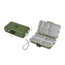 Doboz Delphin TBX Duo 114-9P - 114x62x34mm